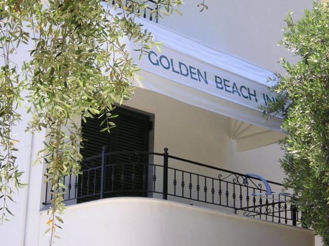 Golden Beach Inn Chrisi Ammoudia Exterior foto